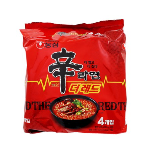 Shin Ramyun The Red 125g, 4 packs